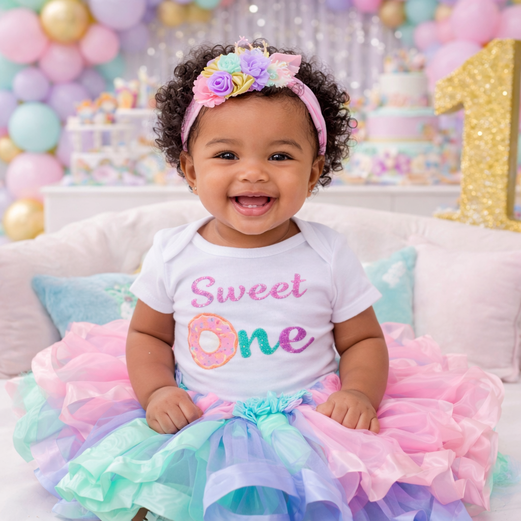 Sweet One Birthday Tutu set